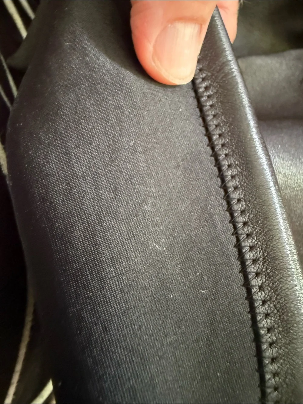 Stuart Weitzman Black Over-the-Knee Leather Boots